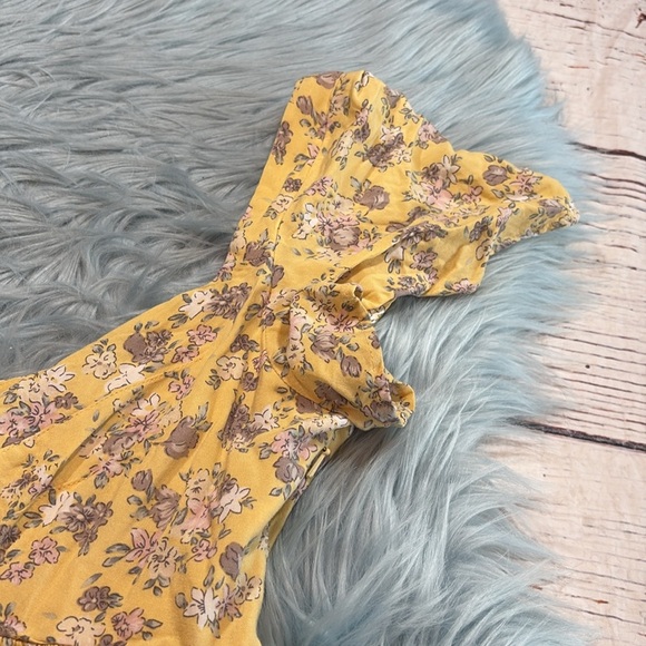 AUGUSTE Olsen Belle Mini Dress in Lemon sz 4 - Picture 5 of 9